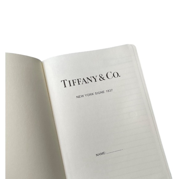 Tiffany & Co. Blue and White Lined Notebook brand new in original packaging - Picture 6 of 12